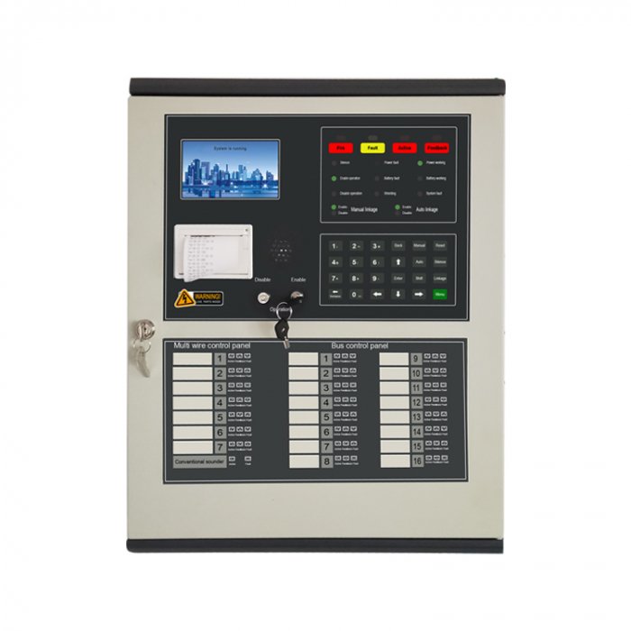 Addressable Fire Alarm Control Panel Image 1