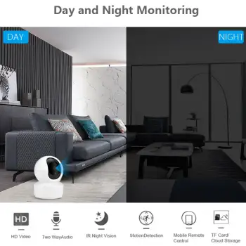 Wi-Fi 3.0MP კამერა - შიდა გამოყენების (ვიდეო ძიძა) secondary image