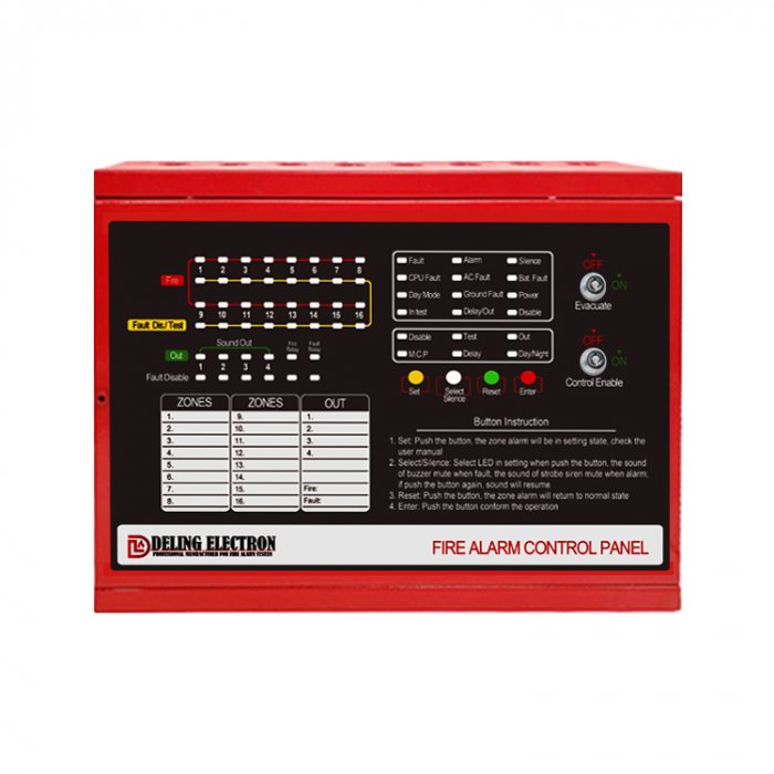 Non-Addressable (analog) Contro Panel 16 Zones Image 2
