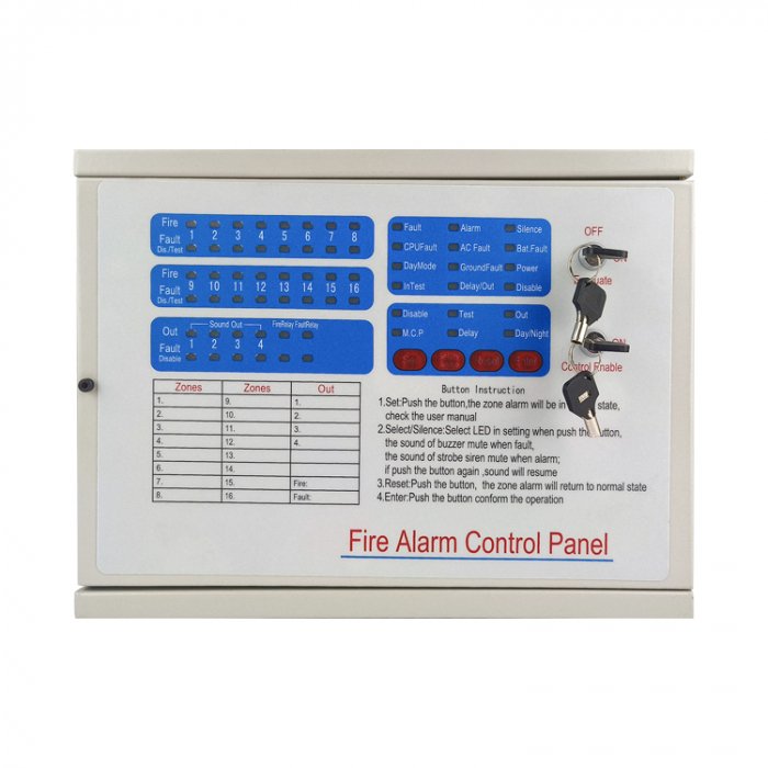 Non-Addressable (analog) Contro Panel 16 Zones Image 4