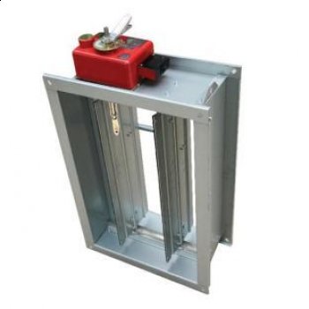 ELECTRIC FIRI DAMPER 500 X 300mm - Fireproof primary image