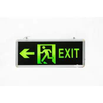 Double-Sided Emergency Exit Sign (Left/Right Arrow) primary image