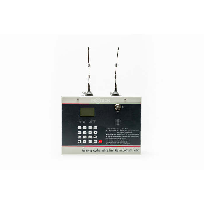 Wireless Addressable Fire Alarm Control Panel Image 1