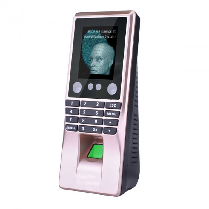 Biometric face and fingerprint time attendance machine Image 1