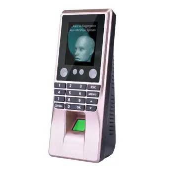 Biometric face and fingerprint time attendance machine primary image
