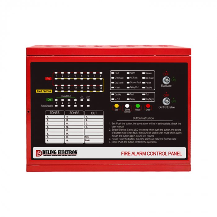 Fire Alarm Control Panel NW-8200L 8/16 zones Image 4